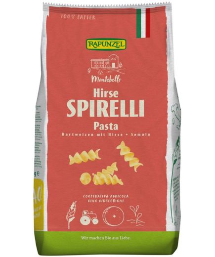 Spirelli mit Hirse Semola 12 Stück zu 500 g