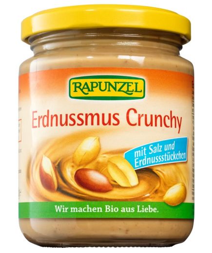 Erdnussmus Crunchy 6 Stück zu 250 g