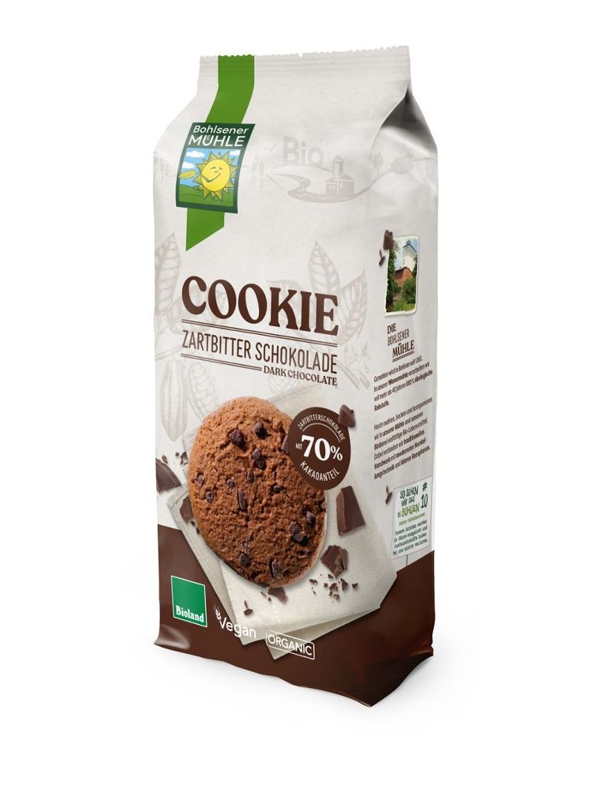 Cookie Zartbitter Schokolade Bohlsener Mühle