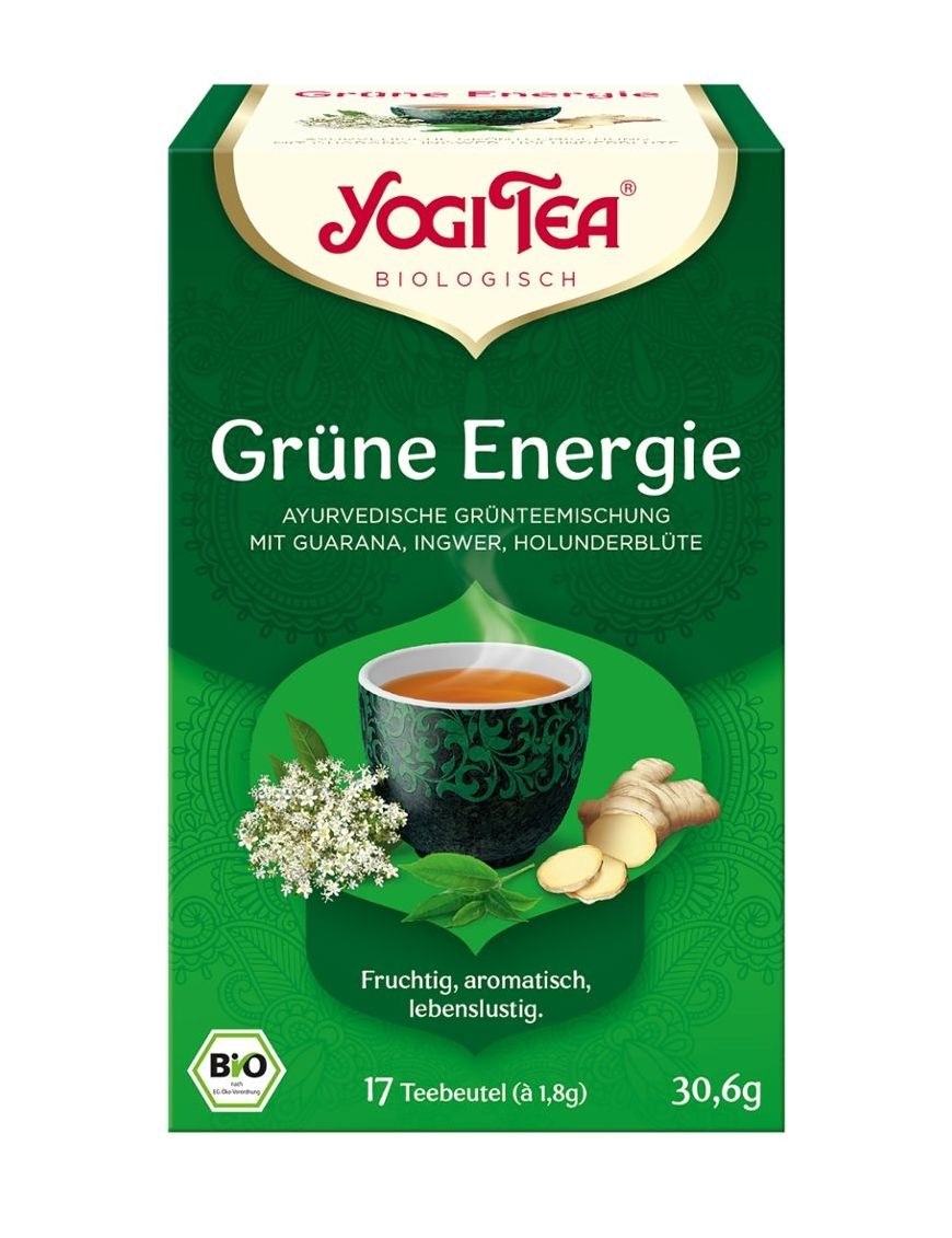 Grüne Energie Tee im Beutel 6 Stück
