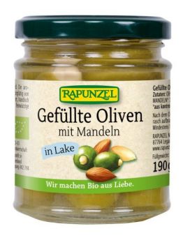 Gefüllte Oliven mit Mandeln in Lake Rapunzel