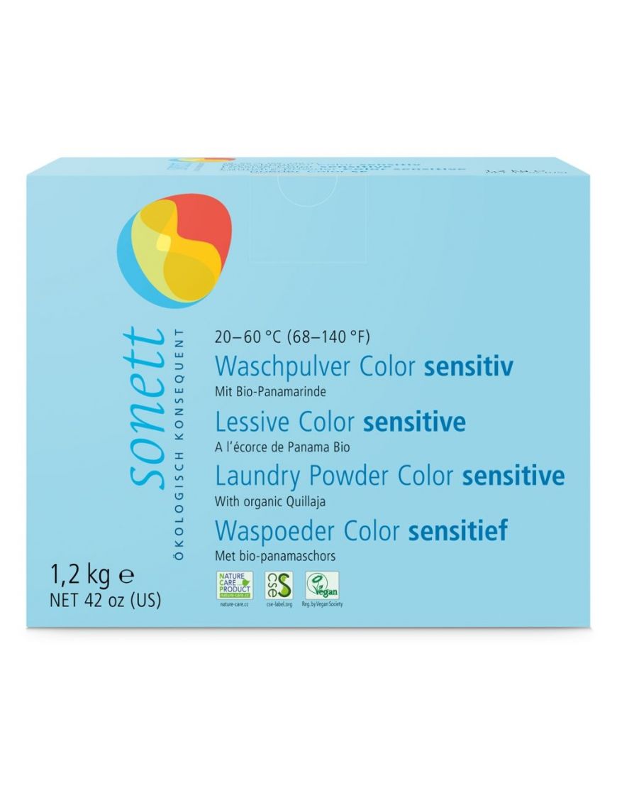 Waschpulver Color sensitiv 4 Stück zu 1,2 kg