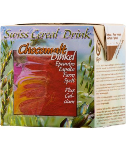 Swiss Cereal Drink Chocomalt Dinkel Soyana