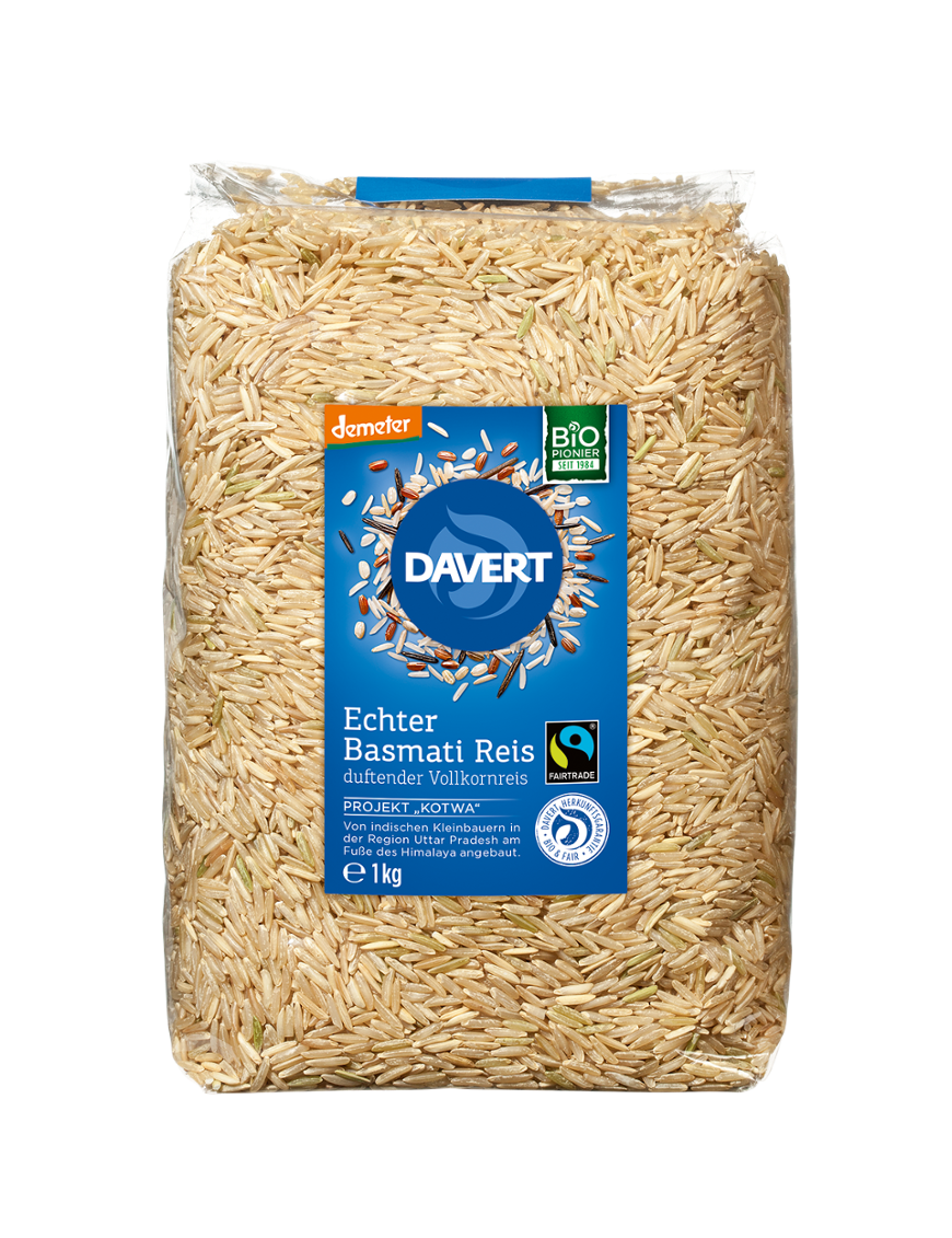 Basmati Reis natur 8 Stück zu 1 kg