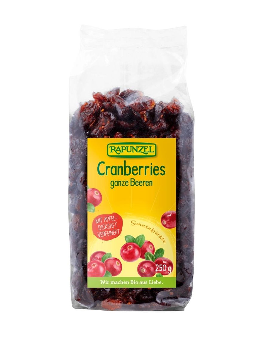Cranberries ganze Beeren 8 Stück zu 250 g