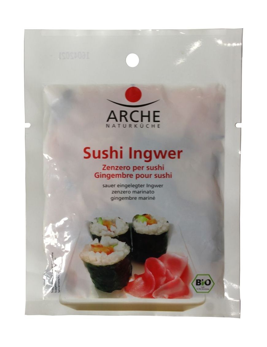 Ingwer Sushi 6 Stück zu 50 g