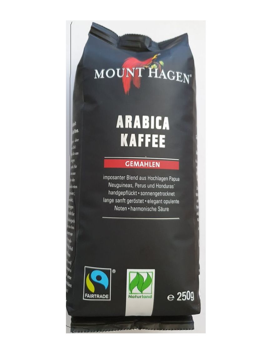 Arabica Röstkaffee gemahlen 6 Stück zu 250 g