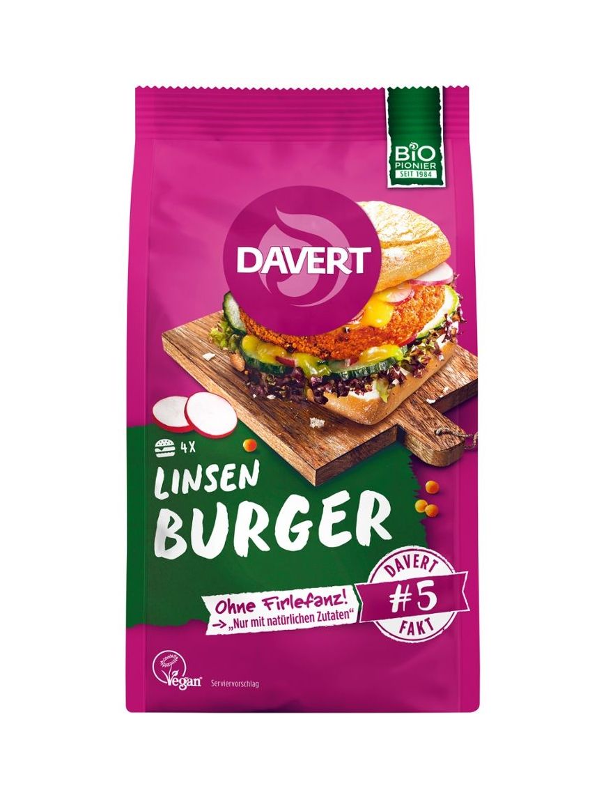 Linsen Burger Davert