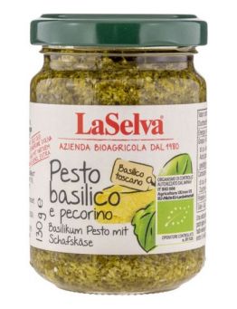 Pesto basilico e pecorino Basilikum Pesto mit Schafskäse LaSelva