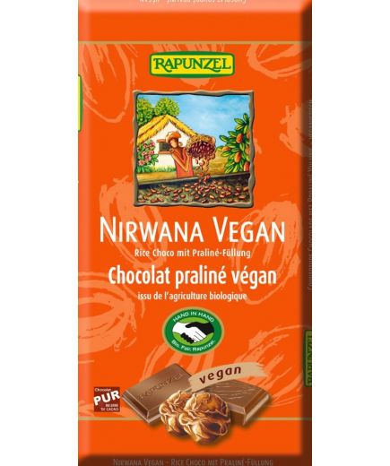 Nirwana Vegan Schokolade 12 Stück zu 100 g