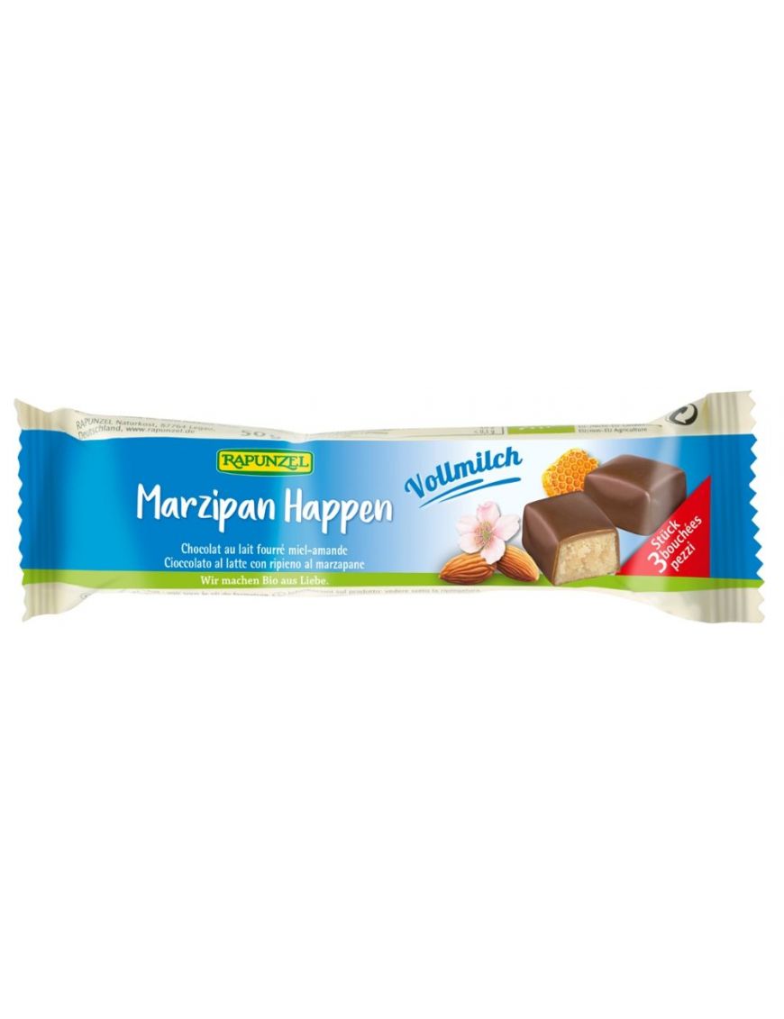 Marzipan-Happen Vollmilch 20 Stück zu 50 g