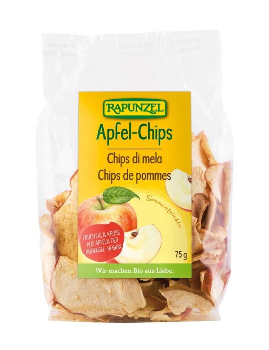 Apfel-Chips Rapunzel