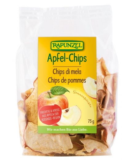 Apfel-Chips getrocknet 8 Stück zu 75 g