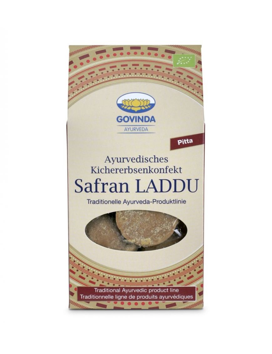 Safran Laddu 6 Stück zu 120 g