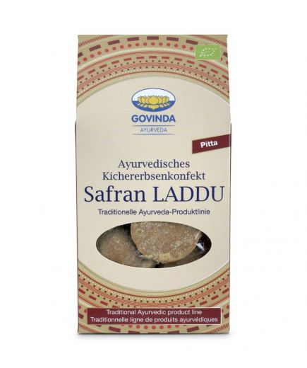 Safran Laddu 6 Stück zu 120 g