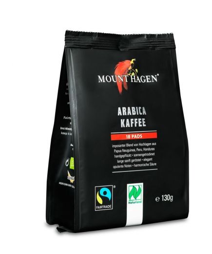Arabica Röstkaffee Pads 10 Stück zu 130 g