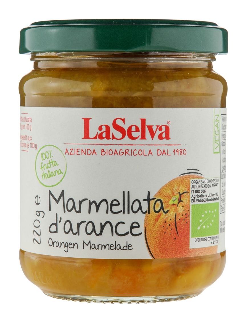 Marmellata d´arance Orangen Marmelade LaSelva