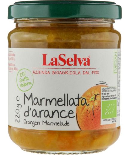 Marmellata d´arance Orangen Marmelade LaSelva