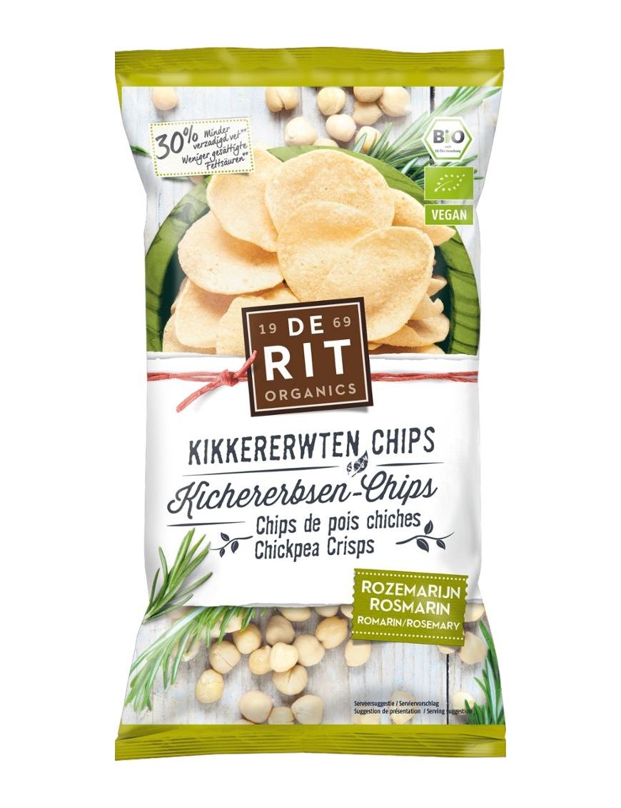 Kichererbsen-Chips Rosmarin 8 Stück zu 75 g