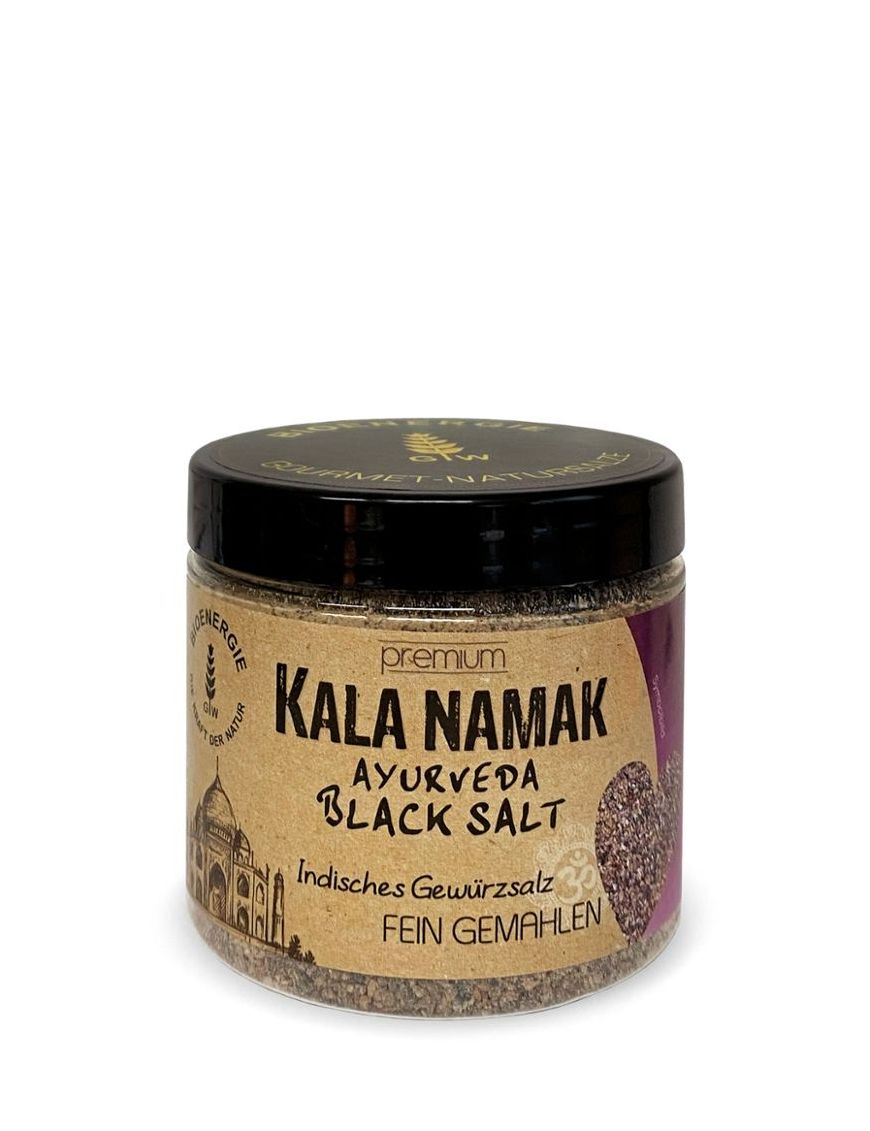 Kala Namak Steinsalz fein 6 Stück zu 200 g