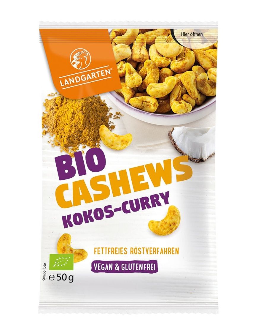 Cashews Kokos-Curry 10 Stück zu 50 g