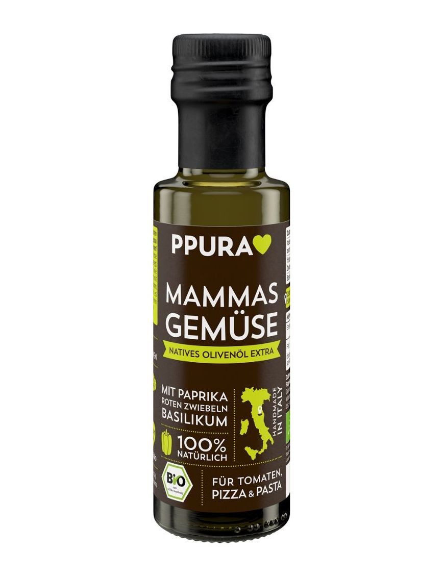 Mammas Gemüse natives Olivenöl extra PPURA