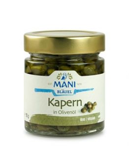 Kapern in Olivenöl Mani