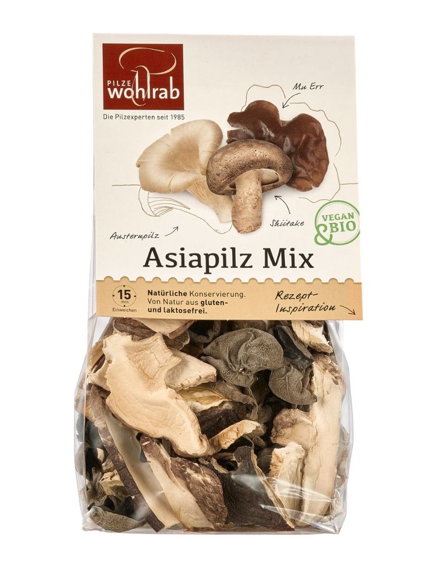 Asiapilz Mix 6 Stück zu 30 g