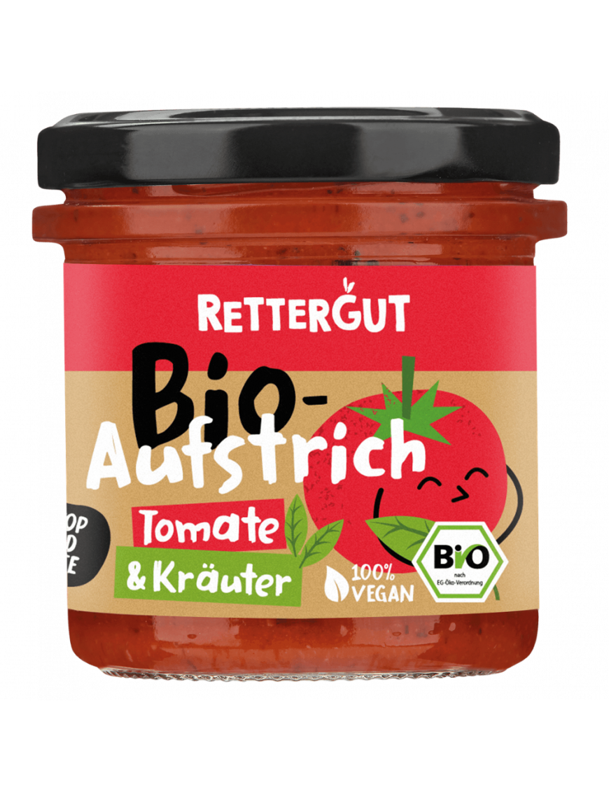 Bio-Aufstrich Tomate & Kräuter Rettergut