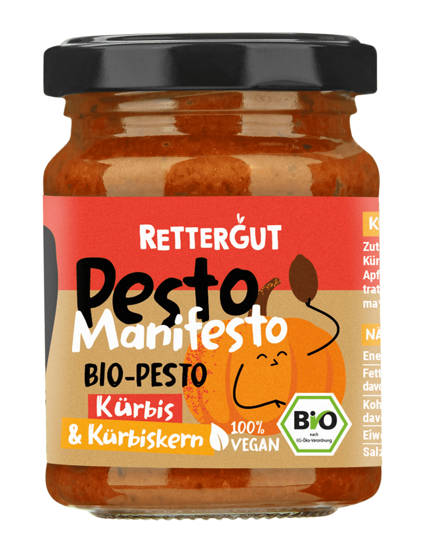 Pesto Manifesto Kürbis & Kürbiskern Rettergut