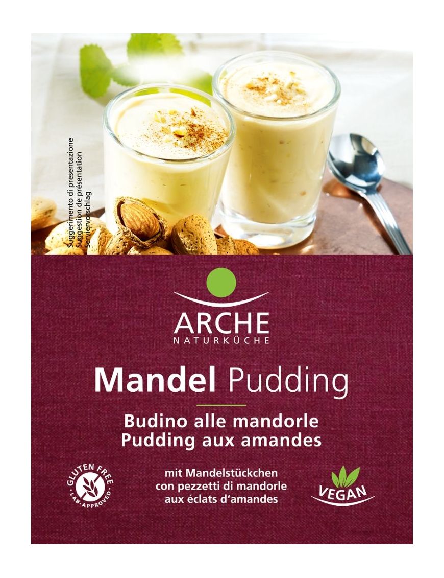 Mandel Pudding 10 Stück zu 46 g