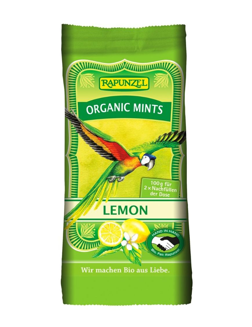 Organic Mints Lemon 8 Stück zu 100 g