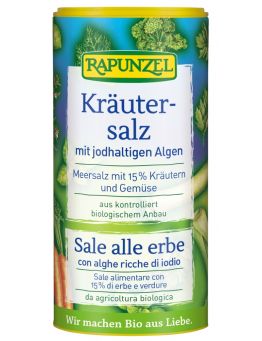 Kräutersalz mit jodhaltigen Algen Rapunzel