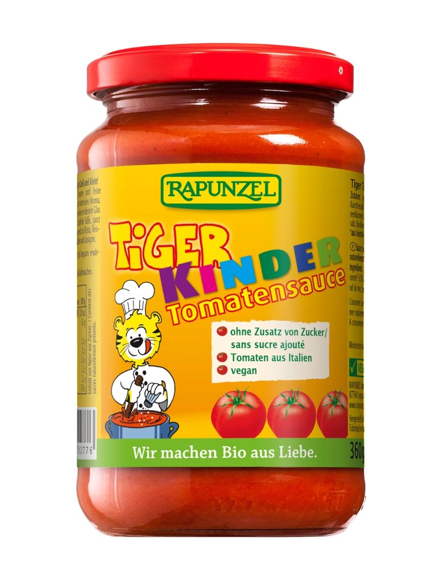 Tiger Kinder Tomatensauce 6 Stück zu 360 g