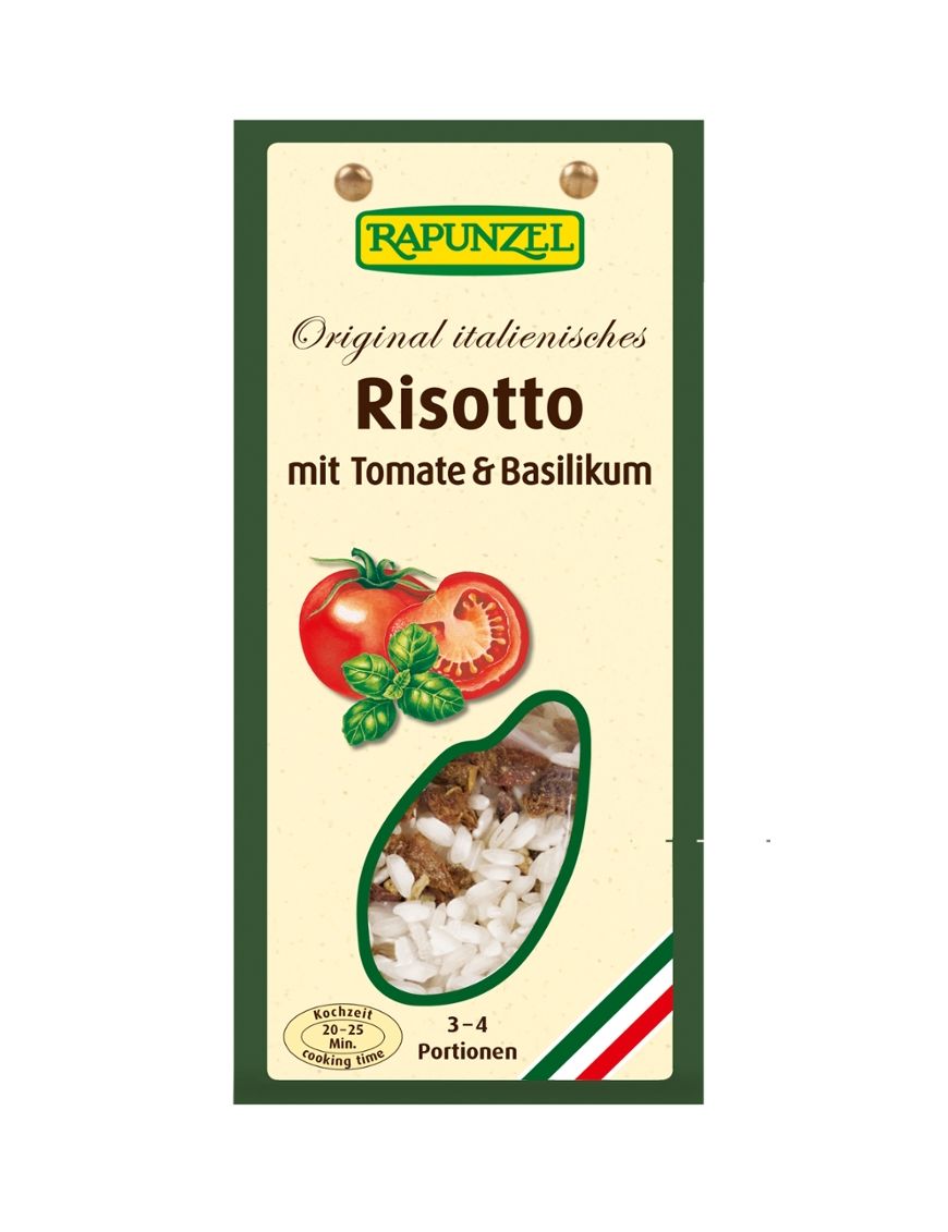 Risotto mit Tomaten & Basilikum 8 Stück zu 250 g