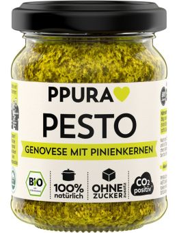 Pesto Genovese mit Pinienkernen PPURA