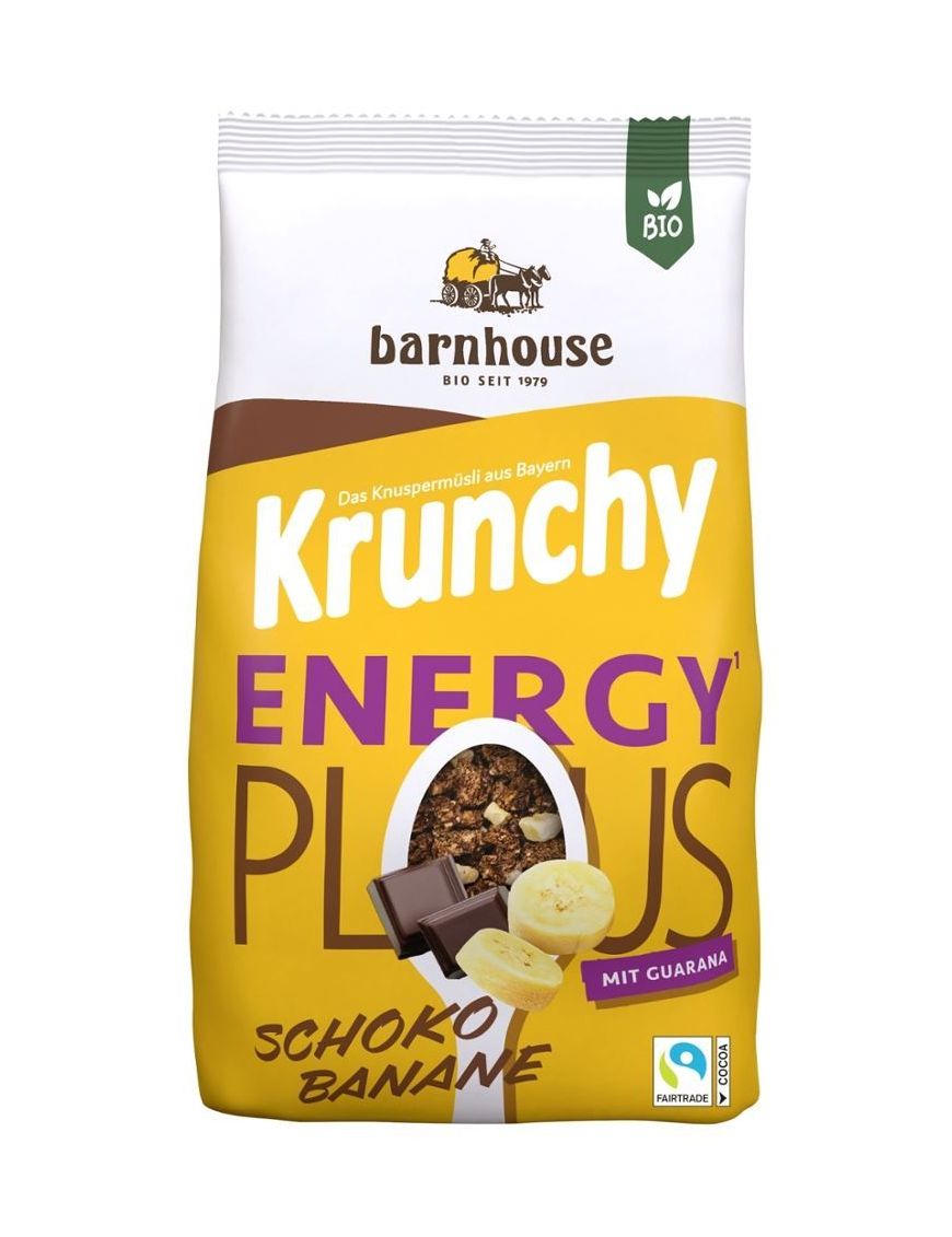 Krunchy Energy Plus Schoko Banane Barnhouse