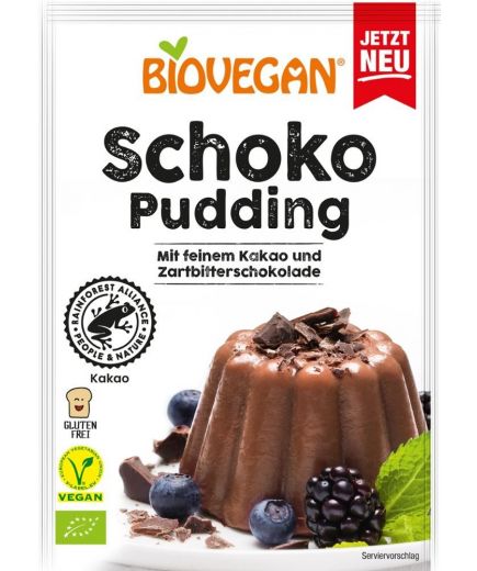 Schoko Pudding Biovegan