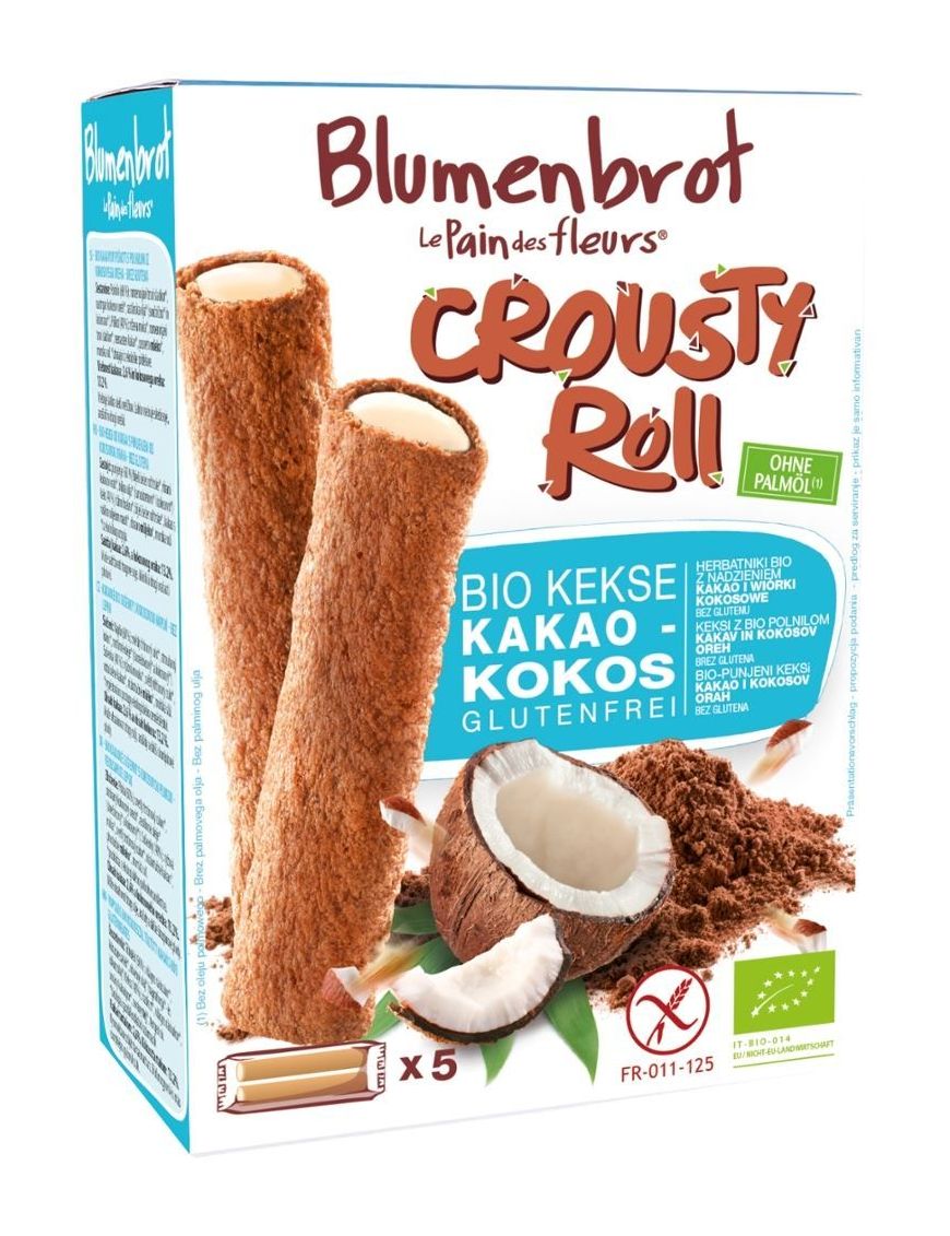 Crousty Roll Kakao Kokos 12 Stück zu 125 g