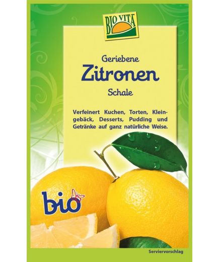 Zitronenschale 12 Stück zu 11 g