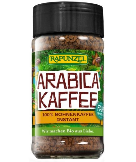 Arabica Kaffee 100% Bohnenkaffee Instant Rapunzel