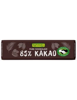 Faire Schokolade 85% Kakao Rapunzel