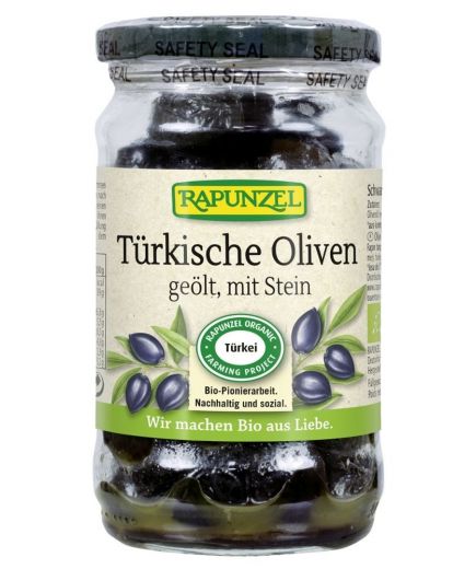Türkische Oliven geölt mit Stein Rapunzel