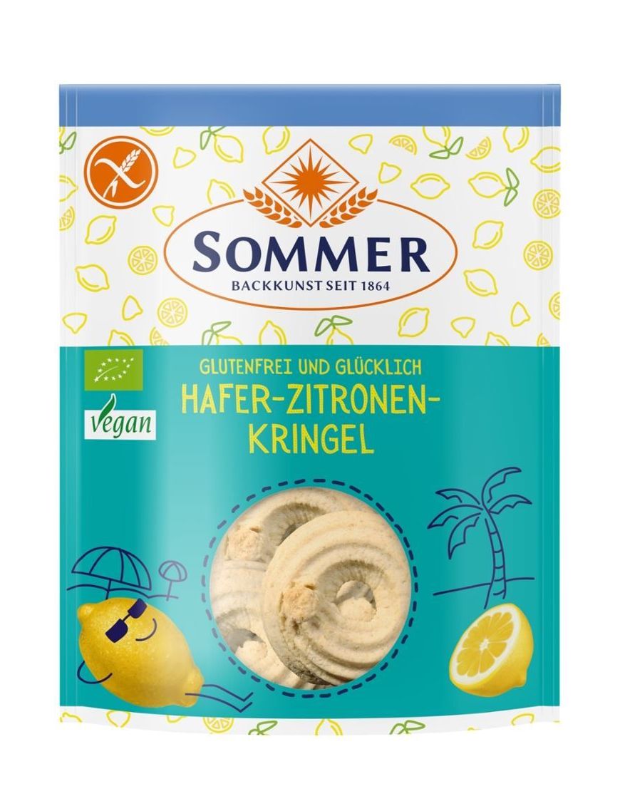 Hafer-Zitronen-Kringel Sommer