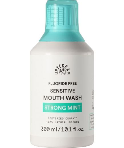 Sensitive Mouth Wash Strong Mint Urtekram