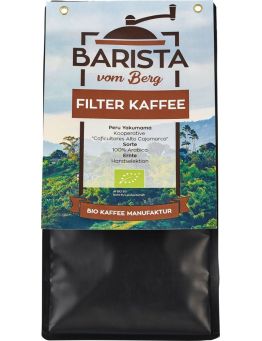 Filter Kaffee Peru Yakumama Barista vom Berg