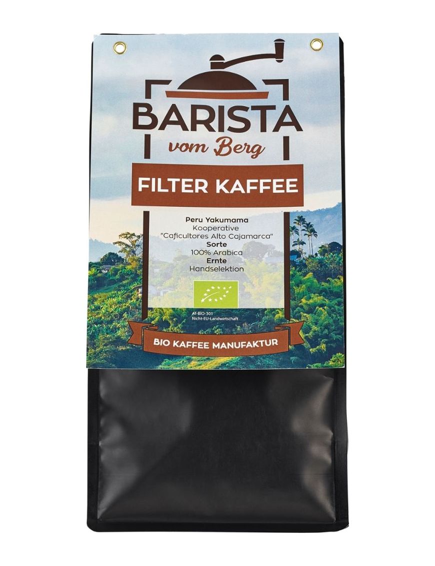 Arabica Filter Kaffee gemahlen 8 Stück zu 500 g