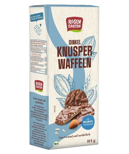 Dinkel Knusper Waffeln Vollmilch Rosengarten