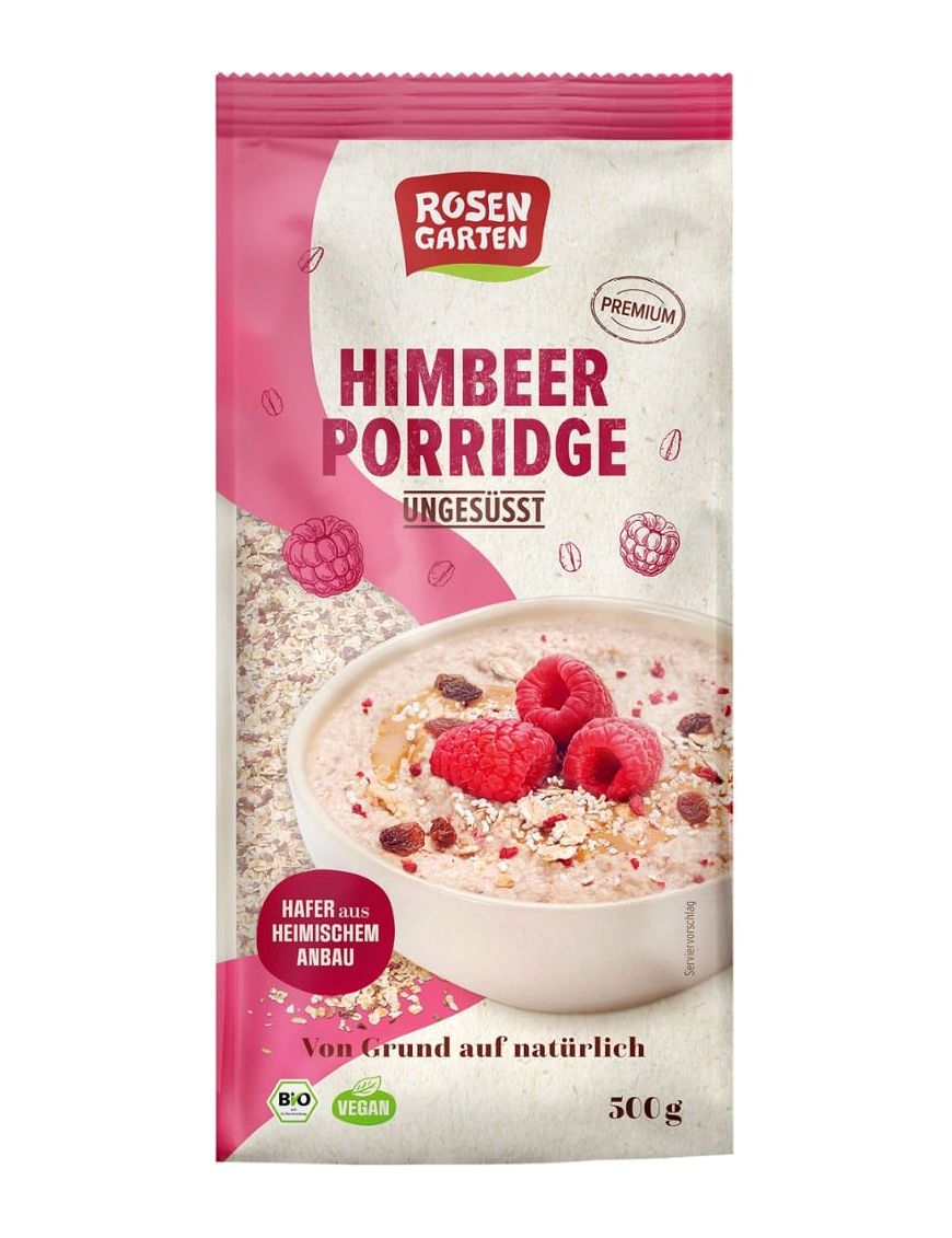 Himbeer Porridge Ungesüsst Rosengarten