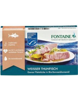 Weisser Thunfisch Fontaine